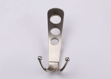 Classic Design Durable Coat Rack Clothes Hanger Hooks Double Brushed Nickel