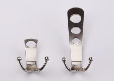 Classic Design Durable Coat Rack Clothes Hanger Hooks Double Brushed Nickel